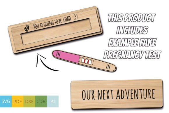 Prueba De Caja Para Revelar El Embarazo Al Esposo Creativo Digital